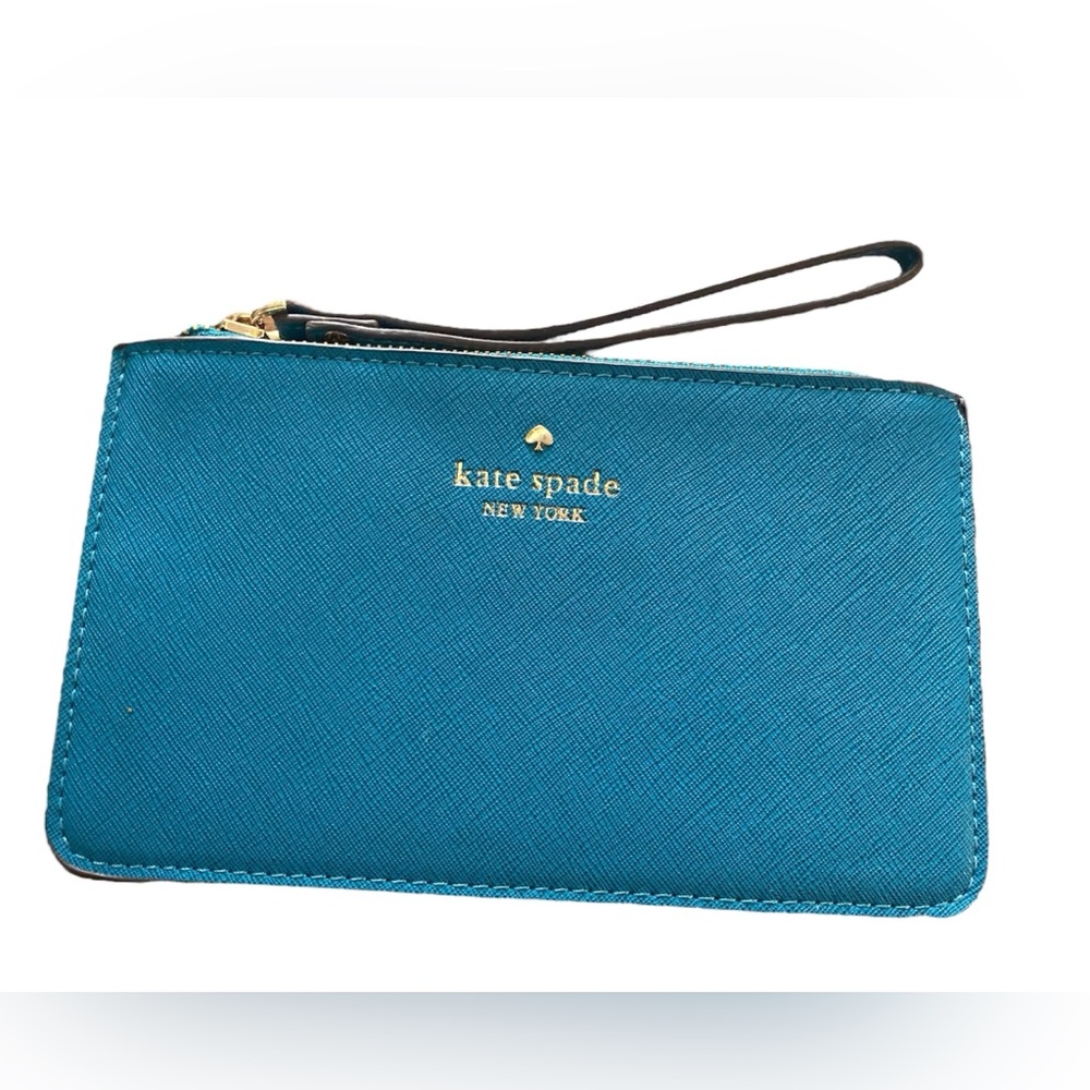 Price Drop! Kate Spade ♠️ Turquoise Wristlet